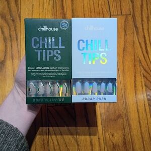 NWT Chillhouse Chill Tips Press-On Nails Set Of  2